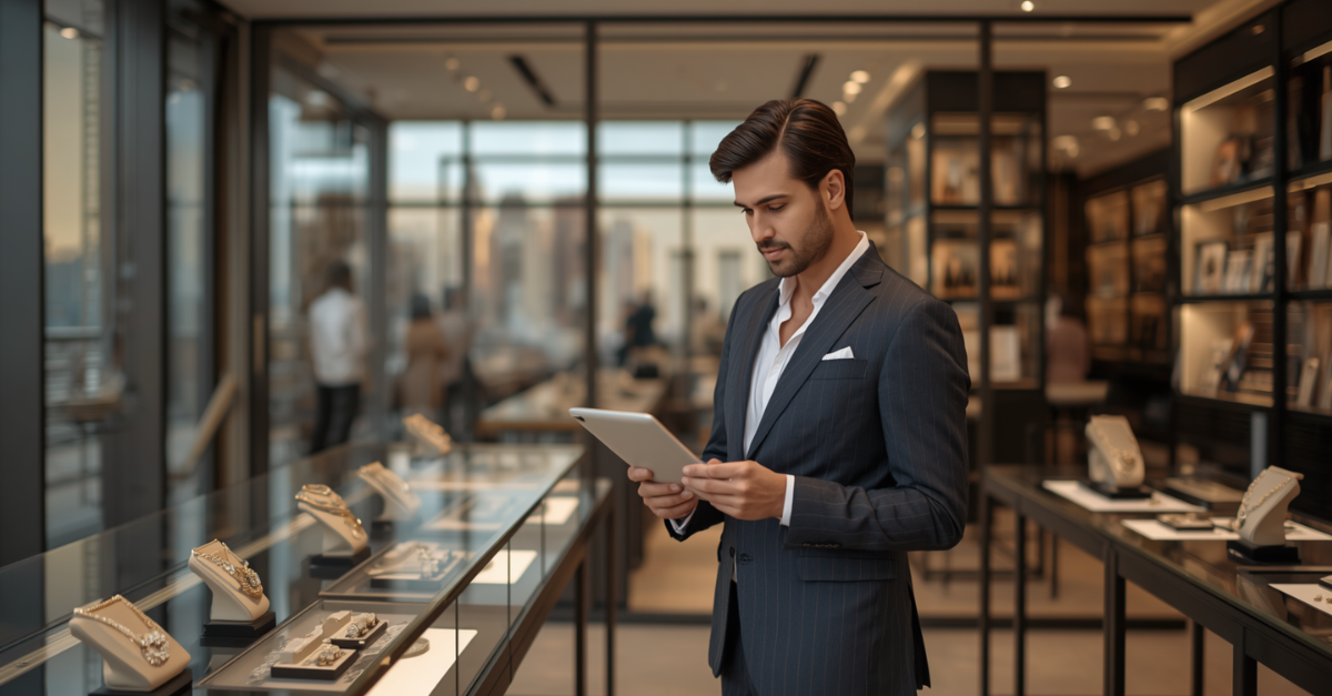 Illustration of jewellery store manager salary in Mumbai